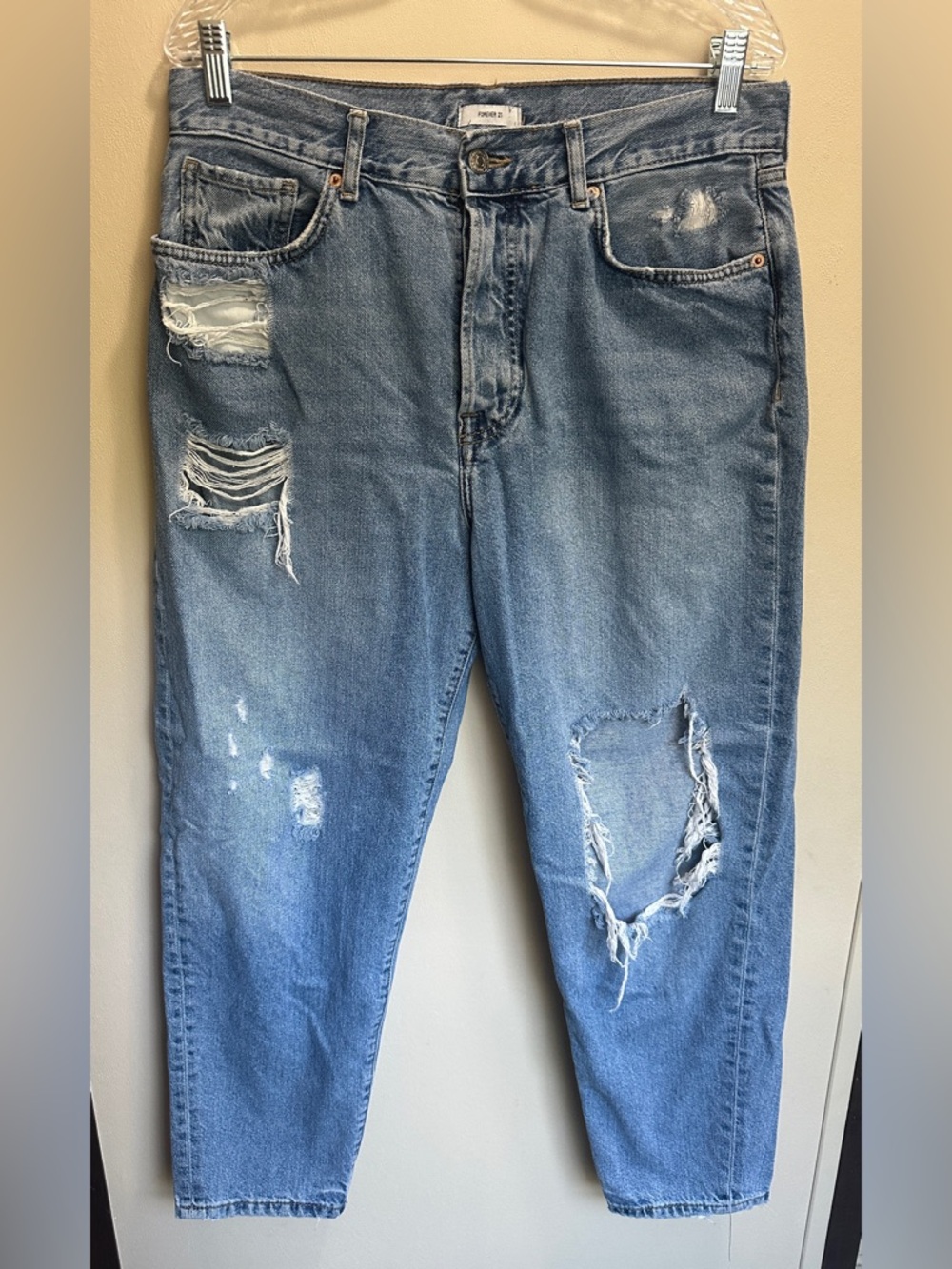 Forever 21 Distressed Jeans